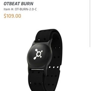 OTBEAT BURN (orange theory arm band)